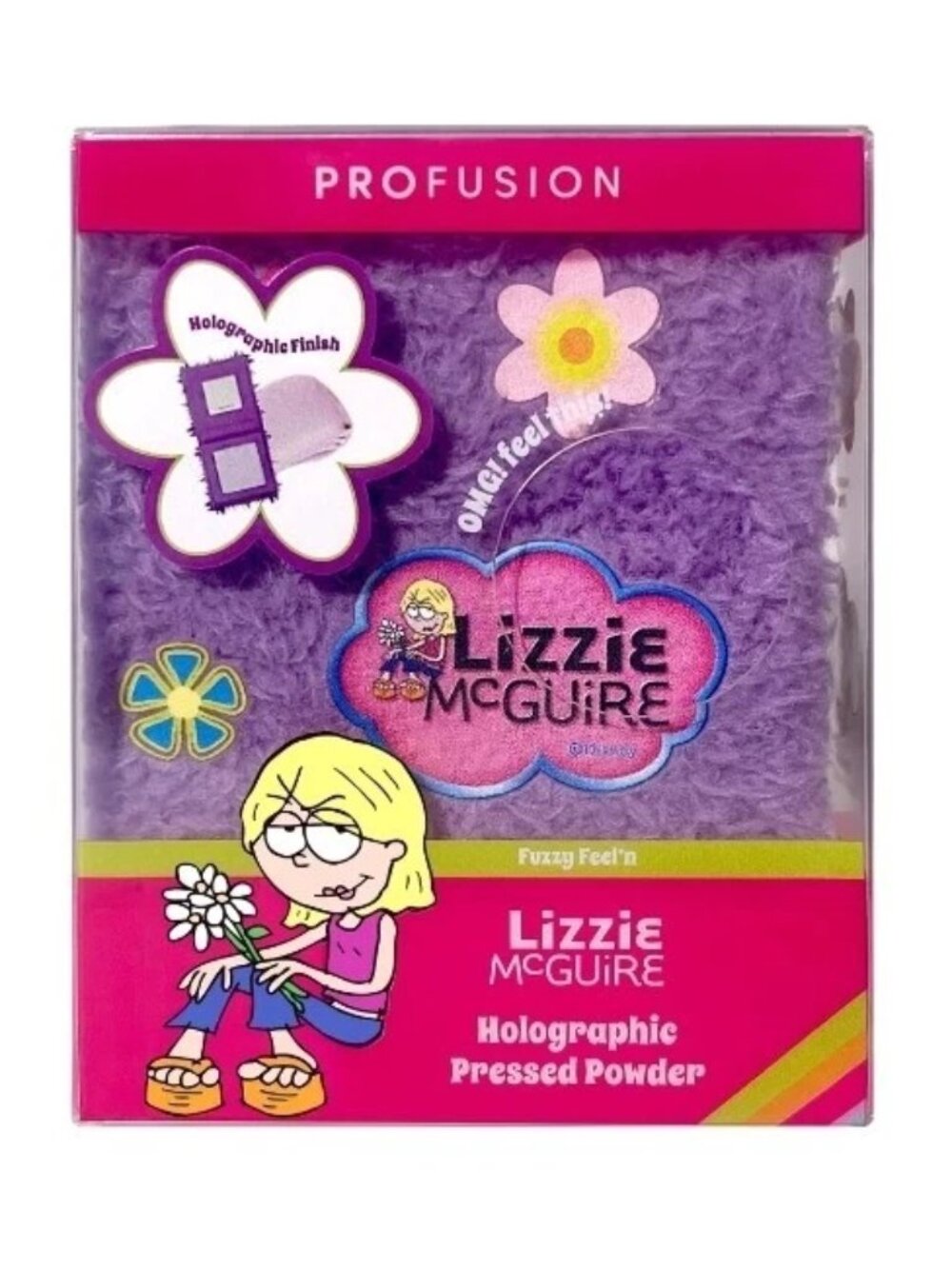 Lizzie McGuire Holographic Pressed Powder  Profusion Makeup Y2K Throwback NEW